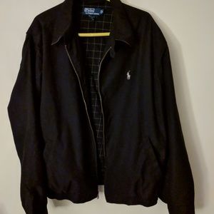 POLO RALPH LAUREN BLACK JACKET, XL